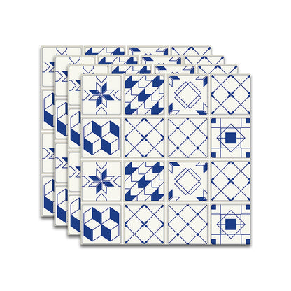 Frendorf | Spanisches Muster Einzelfliese Schimmelresistente Peel & Stick Fliese für Rückwand