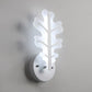 Hirschhorn LED Wandlicht Tierstil Acryl Wandleuchte in Weiß für Erwachsene Kinder Schlafzimmer