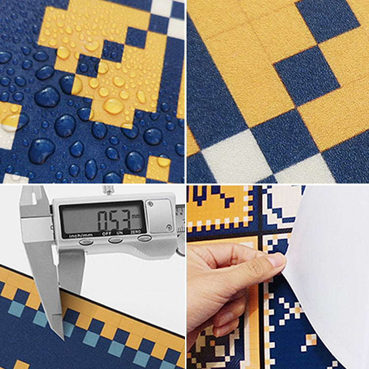 Frendorf | Quadratische spanische Einzelfliese schimmelresistente Peel & Stick-Fliese
