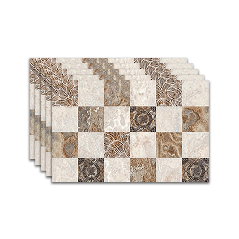 Frendorf | Quadratische spanische Einzelfliese schimmelresistente Peel & Stick-Fliese