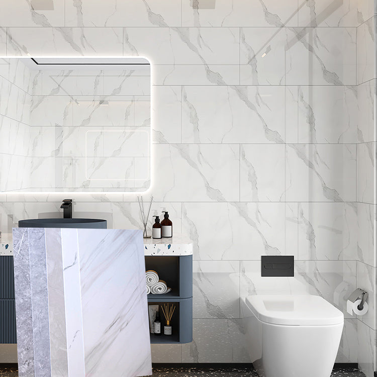 Frendorf | Moderne schimmelresistente Fliese PVC Einzelne Peel & Stick Fliese für Backsplash Wand