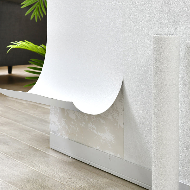 Frendorf | Modern Pearl Wandleisten Flach Wand Zugang Panel Abziehen und Kleben Schaum Sockelleiste