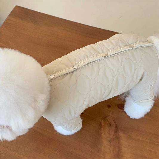 Gemütliche gesteppten Hundepyjamas - Ultimativer Komfort für kalte Nächte