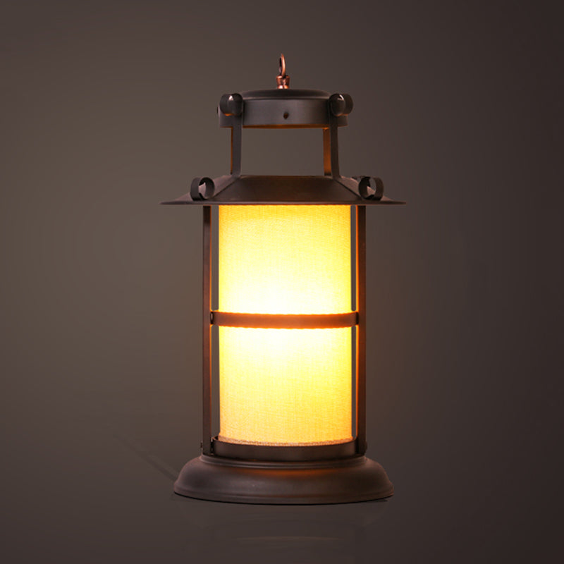 Metall Messing Schreibtischlampe Kerosin 1 Licht Industriestil Tischlampe für Esszimmer