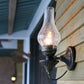 Frendorf | Fabrieksvaas Schaduw Wandlamp 1 Hoofd Geel/Helder Kraakglas Wandverlichting Armatuur voor Buiten