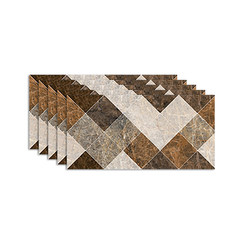 Frendorf | Braune rutschfeste Bodenfliese 30 cm x 60 cm Backsteinoptik Einzelfliese PVC