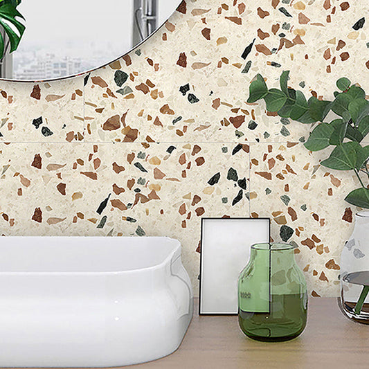 Frendorf | Braune rutschfeste Bodenfliese 30 cm x 60 cm Backsteinoptik Einzelfliese PVC