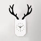 Frendorf | Houten Klokvorm Sconces Verlichting met Herten Hoorns Hal Foyer Rustiek Dier LED Wandlamp