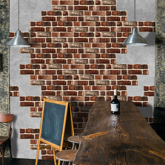Frendorf | 3D Brick Peel and Stick Wandfliese PVC Peel and Stick Fliese für die Küche