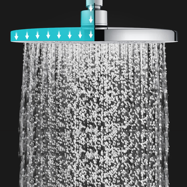 Frendorf | Runde feste Duschmetall moderne Duschkopf-Kombination für das Badezimmer