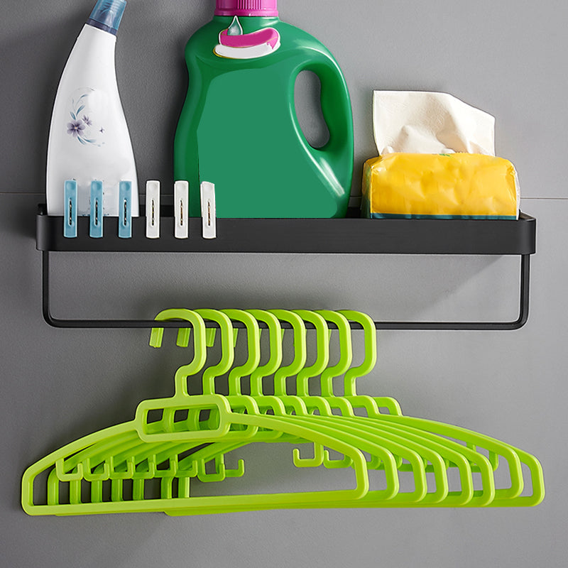 Frendorf | Matt Schwarz Badezimmer Set Modern 1/2 - Stück Rostfreies Badregal