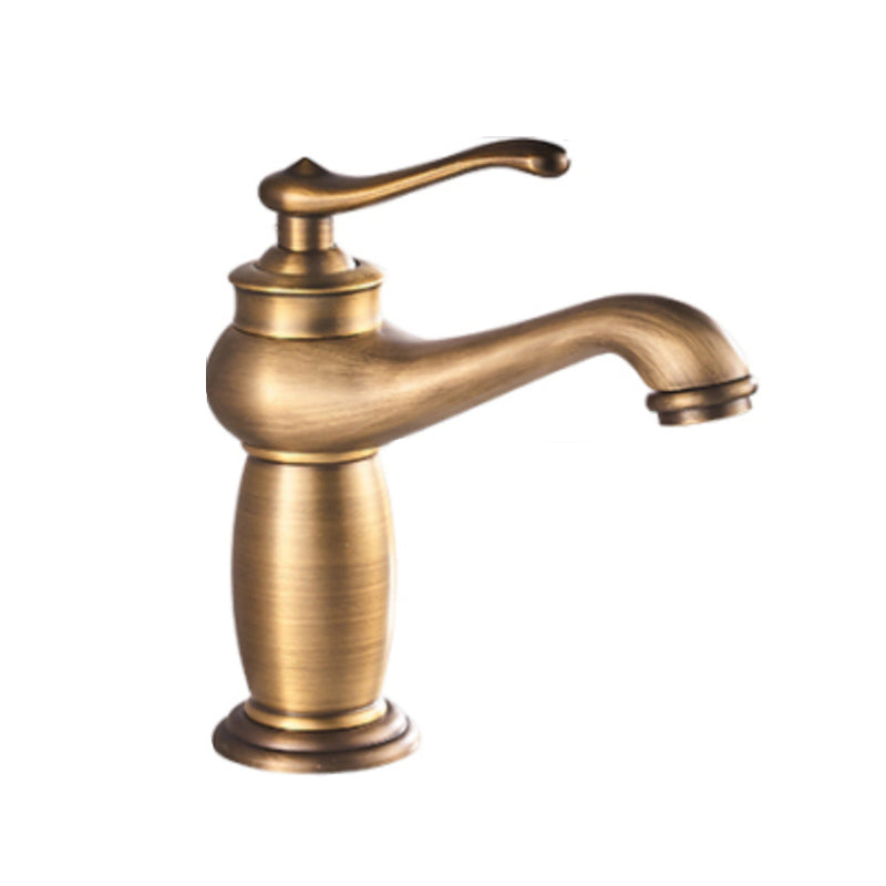 Frendorf | Landhaus Breiter Wasserhahn Waschbeckenarmatur mit Hebelgriff
