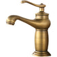Frendorf | Landhaus Breiter Wasserhahn Waschbeckenarmatur mit Hebelgriff