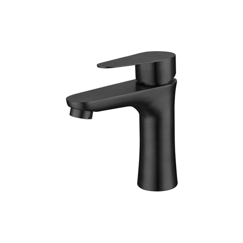 Frendorf | Rundes Gefäß Wasserhahn Hebelgriff Edelstahl Badezimmer Wasserhahn mit Wasserhose