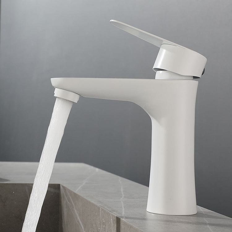 Frendorf | Rundes Gefäß Wasserhahn Hebelgriff Edelstahl Badezimmer Wasserhahn mit Wasserhose