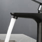 Frendorf | Rundes Gefäß Wasserhahn Hebelgriff Edelstahl Badezimmer Wasserhahn mit Wasserhose