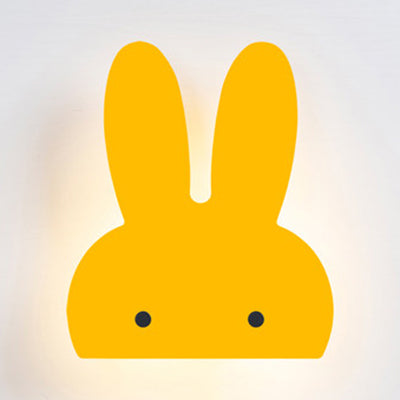 Frendorf | Bunny Head LED Wandleuchte Tier Holz Wandleuchte Beleuchtung für Spielzimmer Kinderzimmer