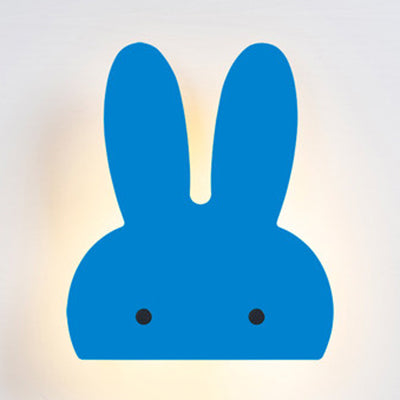 Frendorf | Bunny Head LED Wandleuchte Tier Holz Wandleuchte Beleuchtung für Spielzimmer Kinderzimmer