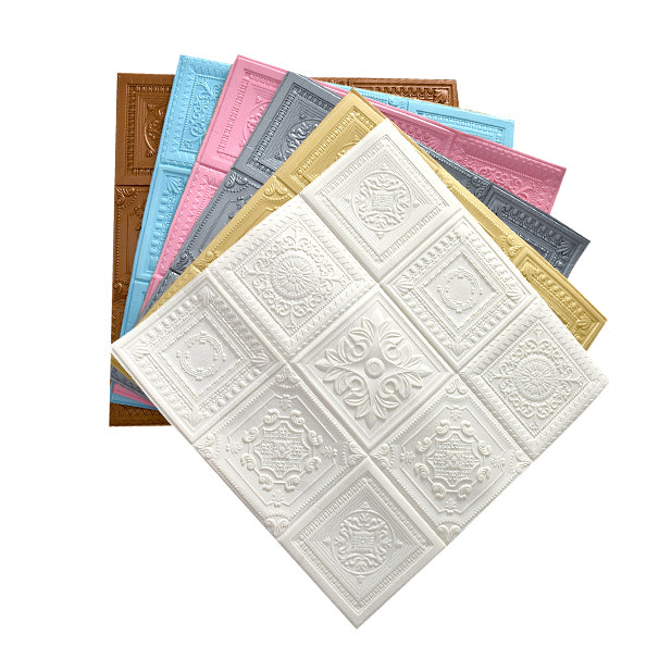 Frendorf | Modern Pearl Wandelement Zugangspanel Peel and Stick Wandfliesen Set von 10