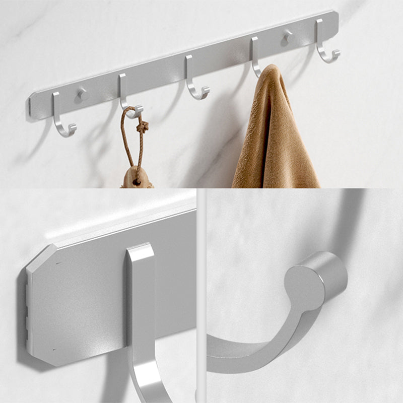Frendorf | Modernes Badezimmerzubehör Hardware-Set Weißes Metall Badezimmerzubehör Kit