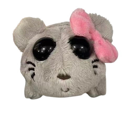 Frendorf | PlushHam Sad Hamster Kuscheltier | Lustiges Meme-Design | Mit oder ohne Sound | Perfekt zum Kuscheln & Verschenken
