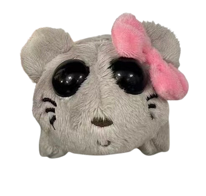 Frendorf | PlushHam Sad Hamster Kuscheltier | Lustiges Meme-Design | Mit oder ohne Sound | Perfekt zum Kuscheln & Verschenken