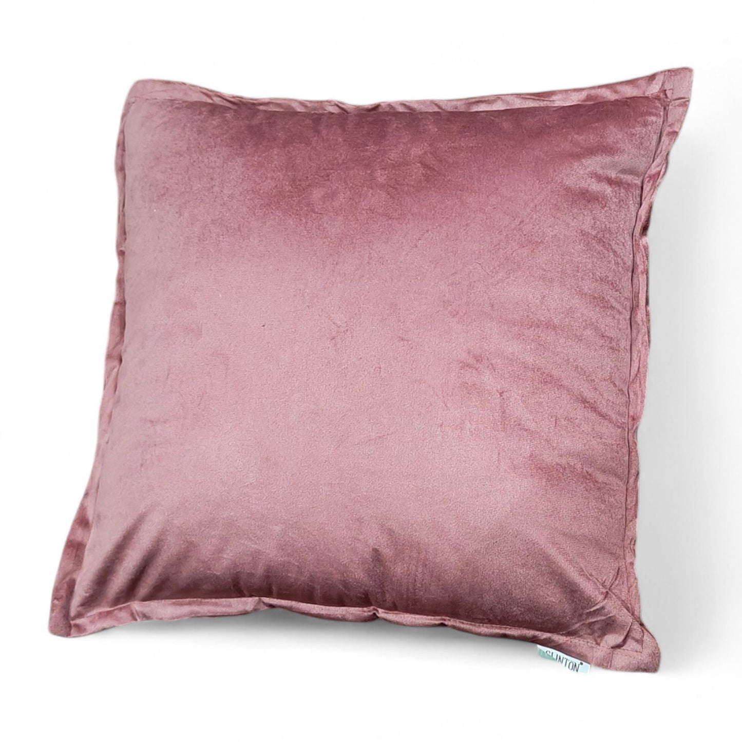 Frendorf | Zerknittertes Samt Kissen 45x45cm - Luxuriöses Dekoratives Kissen für Lebhafte Wohnakzente
