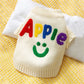 Bunter Apple Strickhundepullover