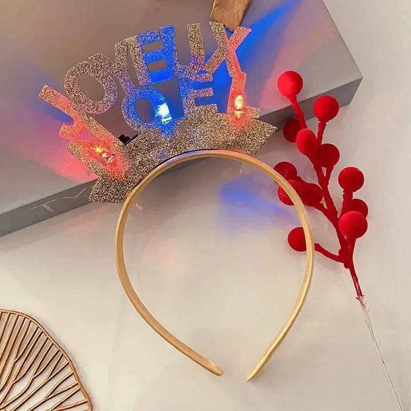 Frendorf | Weihnachten Mit Licht Stirnband Schneeflocke Damen