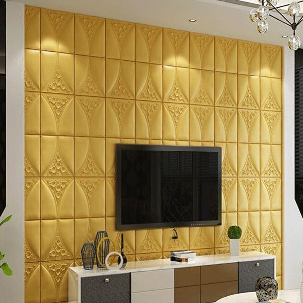 Frendorf | Moderner Stil Kunststoff Wandpaneel Wohnzimmer Abziehen und Anbringen 3D Wandverkleidung