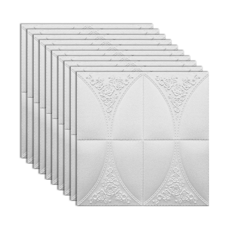 Frendorf | Moderner Stil Kunststoff Wandpaneel Wohnzimmer Abziehen und Anbringen 3D Wandverkleidung