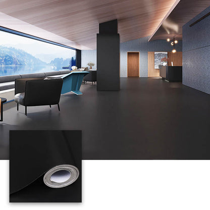 Frendorf | Moderner Stil PVC-Bodenbelag Reine Farbe Feuersicher Wasserdicht PVC-Bodenbelag