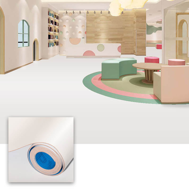 Frendorf | Moderner Stil PVC-Bodenbelag Reine Farbe Feuersicher Wasserdicht PVC-Bodenbelag