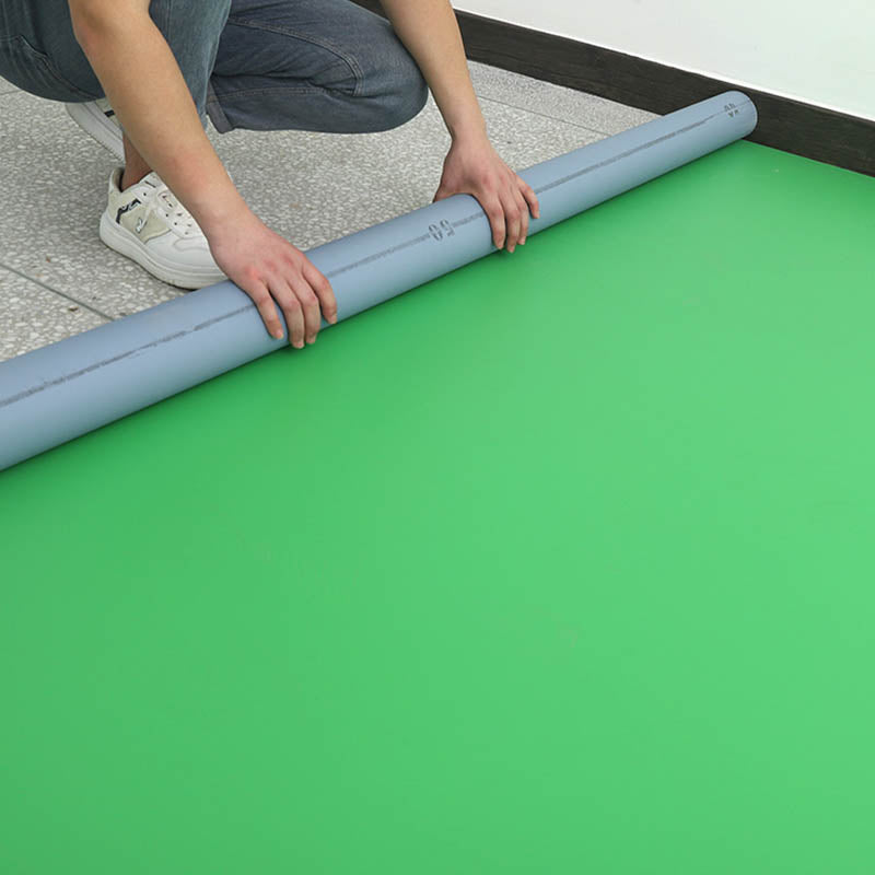 Frendorf | Moderner Stil PVC-Bodenbelag Reine Farbe Feuersicher Wasserdicht PVC-Bodenbelag