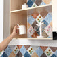 Frendorf | Modernes Peel and Stick Rückwandfliesen PVC Tapete für Boden und Wand