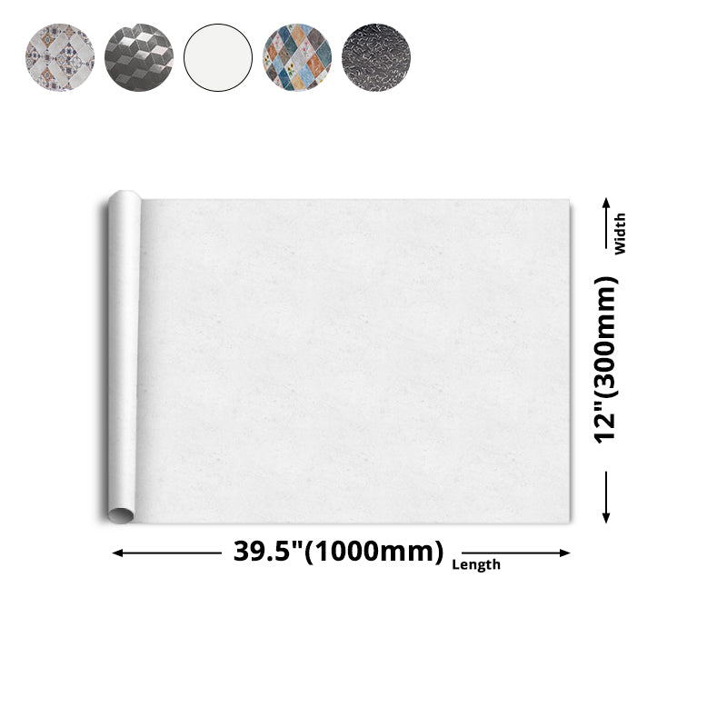 Frendorf | Modernes Peel and Stick Rückwandfliesen PVC Tapete für Boden und Wand