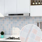 Frendorf | Moderner Peel and Stick Wandverkleidung PVC Mosaikfliesen Feldfliesen für die Küche