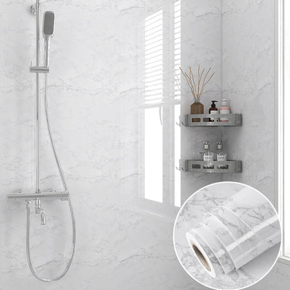 Frendorf | Moderne Spritzschutzwandfliese PVC Rechteckige Selbstklebende Tapete für das Badezimmer