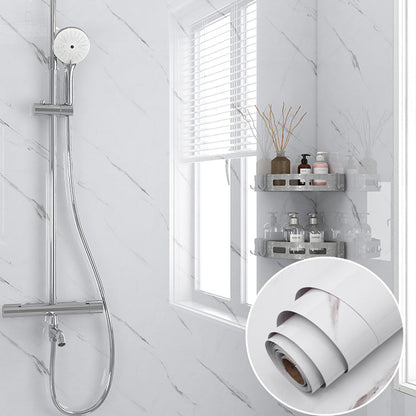 Frendorf | Moderne Spritzschutzwandfliese PVC Rechteckige Selbstklebende Tapete für das Badezimmer