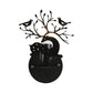 Frendorf | Sika Deer Kindergarten Wandlampe mit Branche & Vogel Metall 1 Licht Tier Lampe