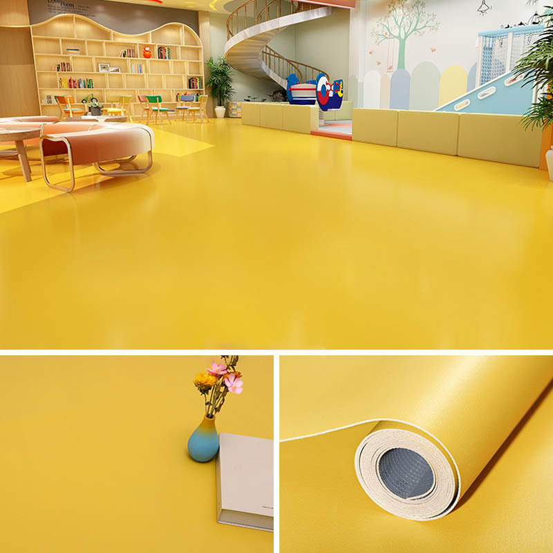 Frendorf | PVC-Bodenbelag Pure Color Selbstkleben Wasserdicht Feuerfest PVC-Bodenbelag