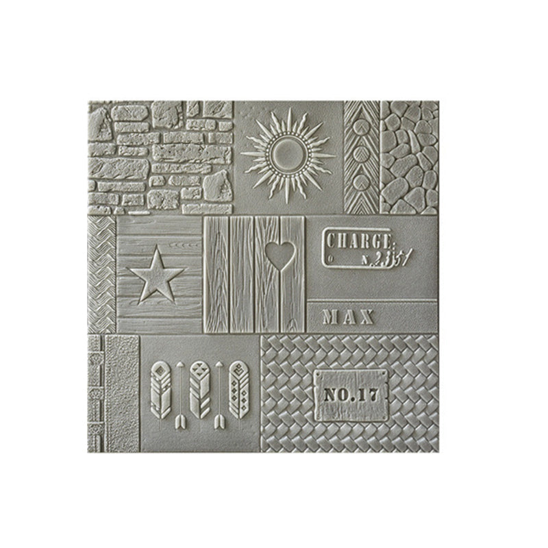 Frendorf | Peel and Stick Wand Decken 3D Prägewandverkleidung mit Wasserfest