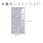 Frendorf | Modern Pearl Wandschalen PVC Wandzugangspanel zum Abziehen und Aufkleben für Badezimmer und Küche