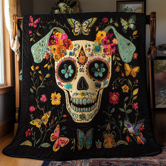 Florales Hundedecke
