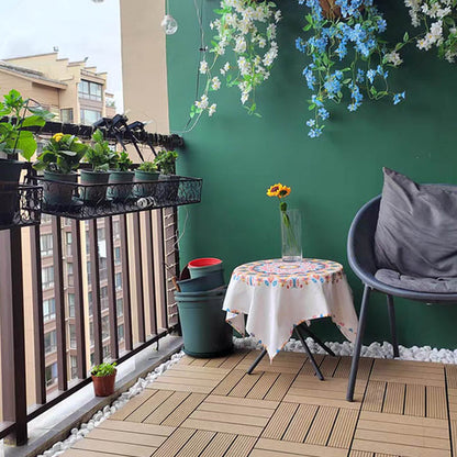 Frendorf | Klassische quadratische Terrassenfliesen einfarbige Verbundfliesen für den Außenbereich