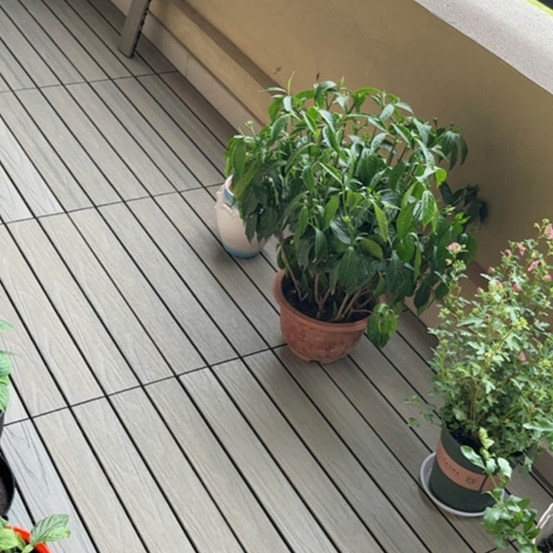 Frendorf | Klassische quadratische Terrassenfliesen einfarbige Verbundfliesen für den Außenbereich