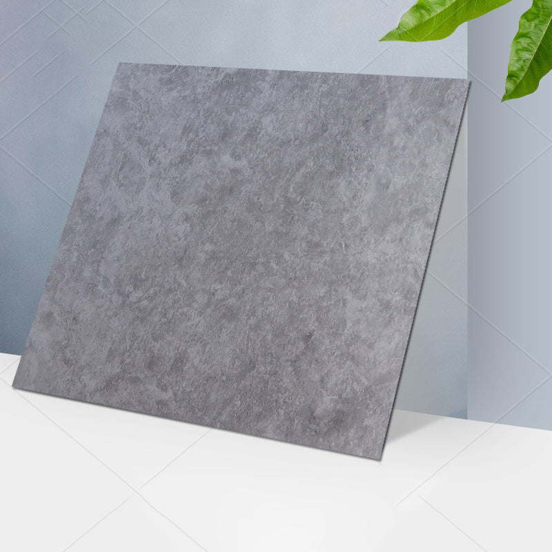 Frendorf | Klassischer Stil Quadrat PVC Bodenbelag Selbstklebender Steinlook Glatter PVC Bodenbelag