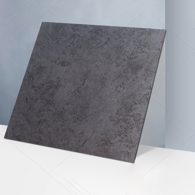 Frendorf | Klassischer Stil Quadrat PVC Bodenbelag Selbstklebender Steinlook Glatter PVC Bodenbelag