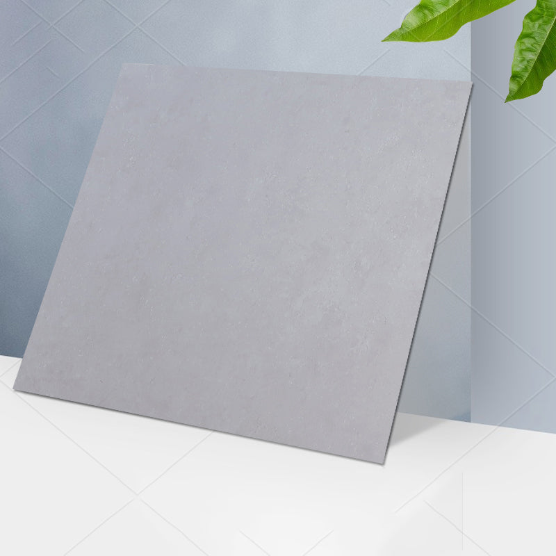 Frendorf | Klassischer Stil Quadrat PVC Bodenbelag Selbstklebender Steinlook Glatter PVC Bodenbelag