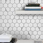 Frendorf | Hexagonale Moderne Peel and Stick Fliesen Mosaikfliesen Peel and Stick Rückwände